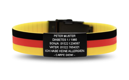Elite iD - Deutschland Limited Edition Notfallarmband